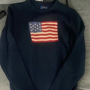 Polo Ralph Lauren American Flag Sweater. Perf condition. Navy. Women’s S